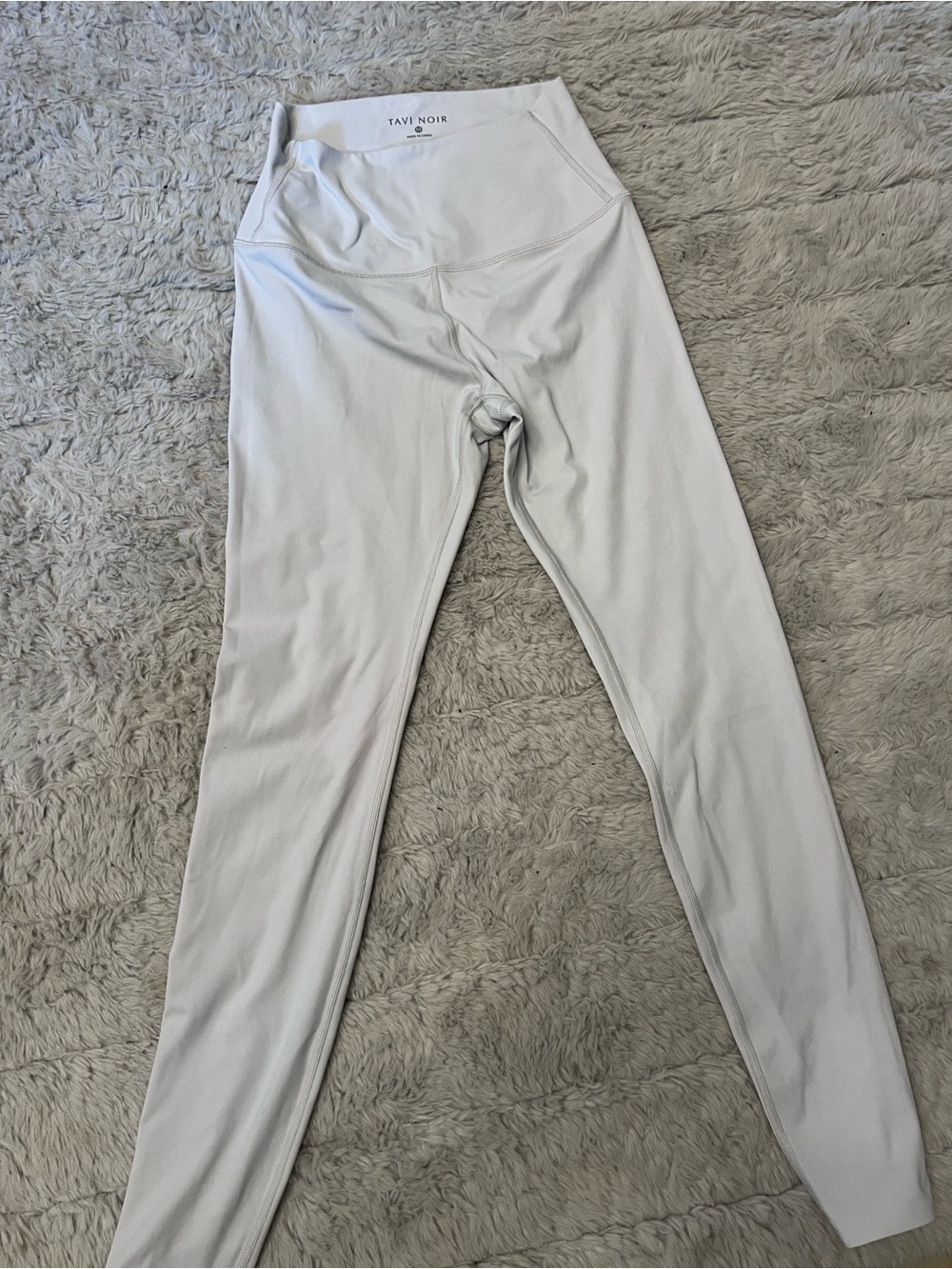 Tavi Noir White High-Rise Women's Leggings